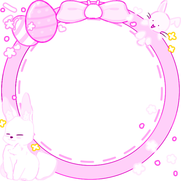 pastel pink easter decor by teto Decoration